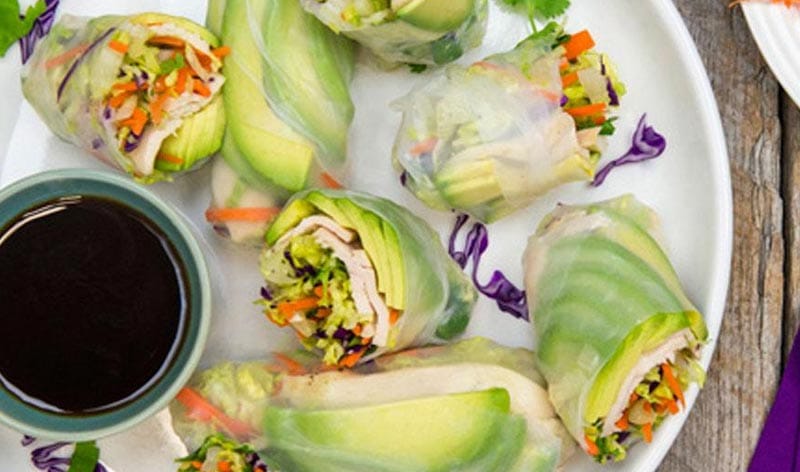 Avocado Spring Rolls Recipe