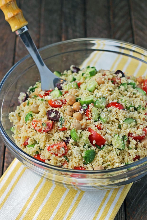 Whole Grain Mediterranean Couscous Recipe