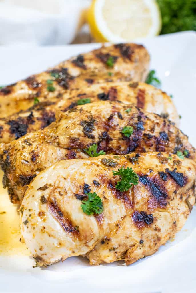 Mediterranean Grilled Chicken Breast Recipe