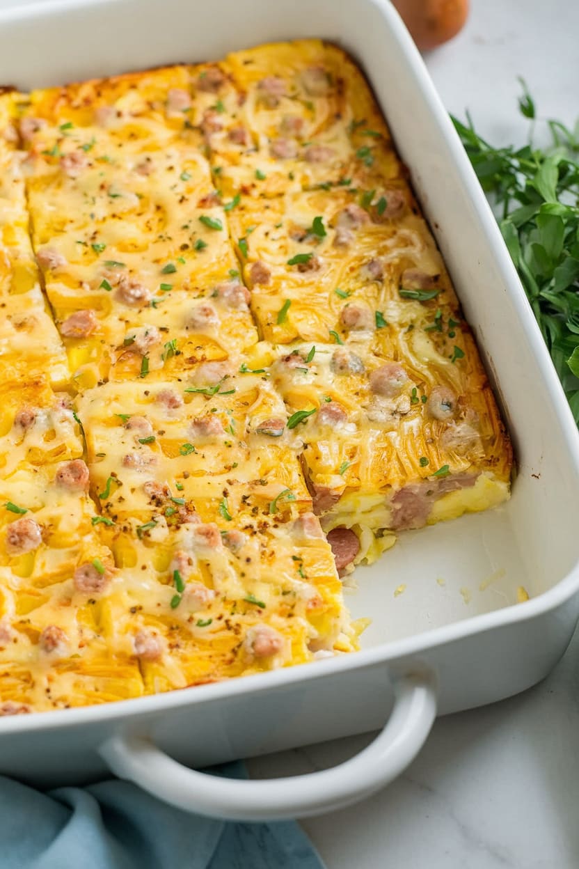 Make-Ahead Breakfast Casserole