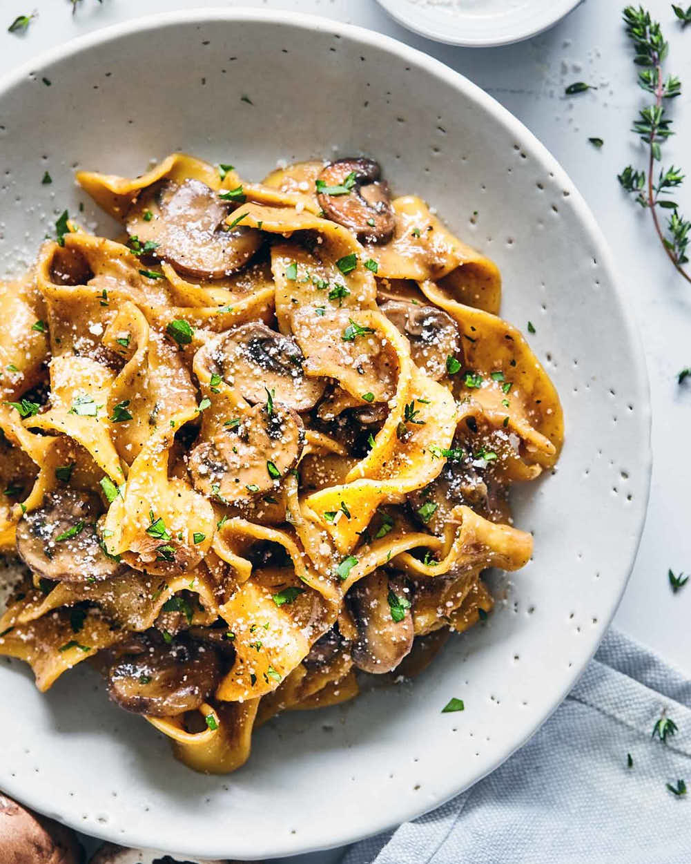 Mushroom Stroganoff Recipe