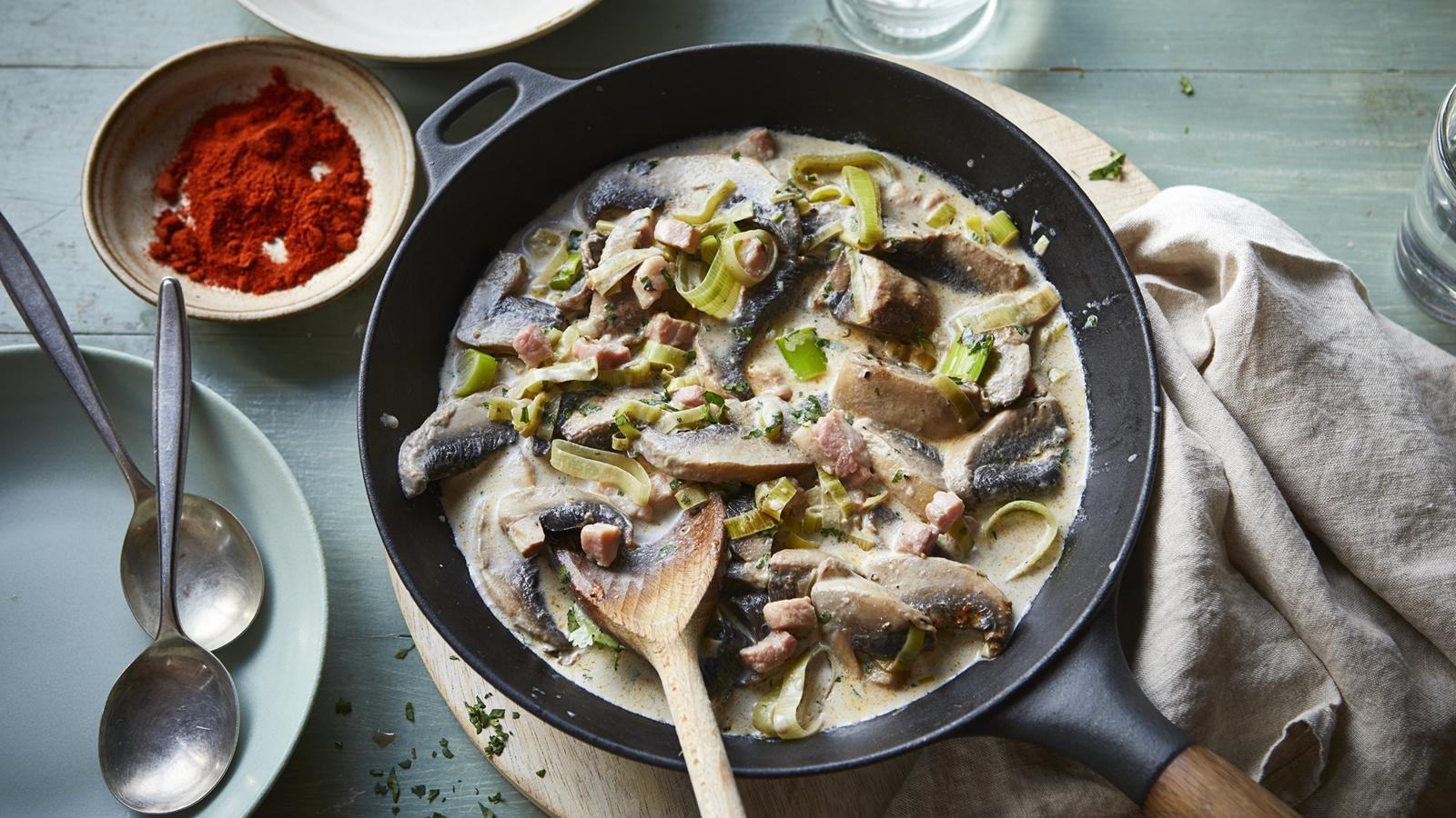 Tom Read Wilson's Mushroom Casserole Recipe