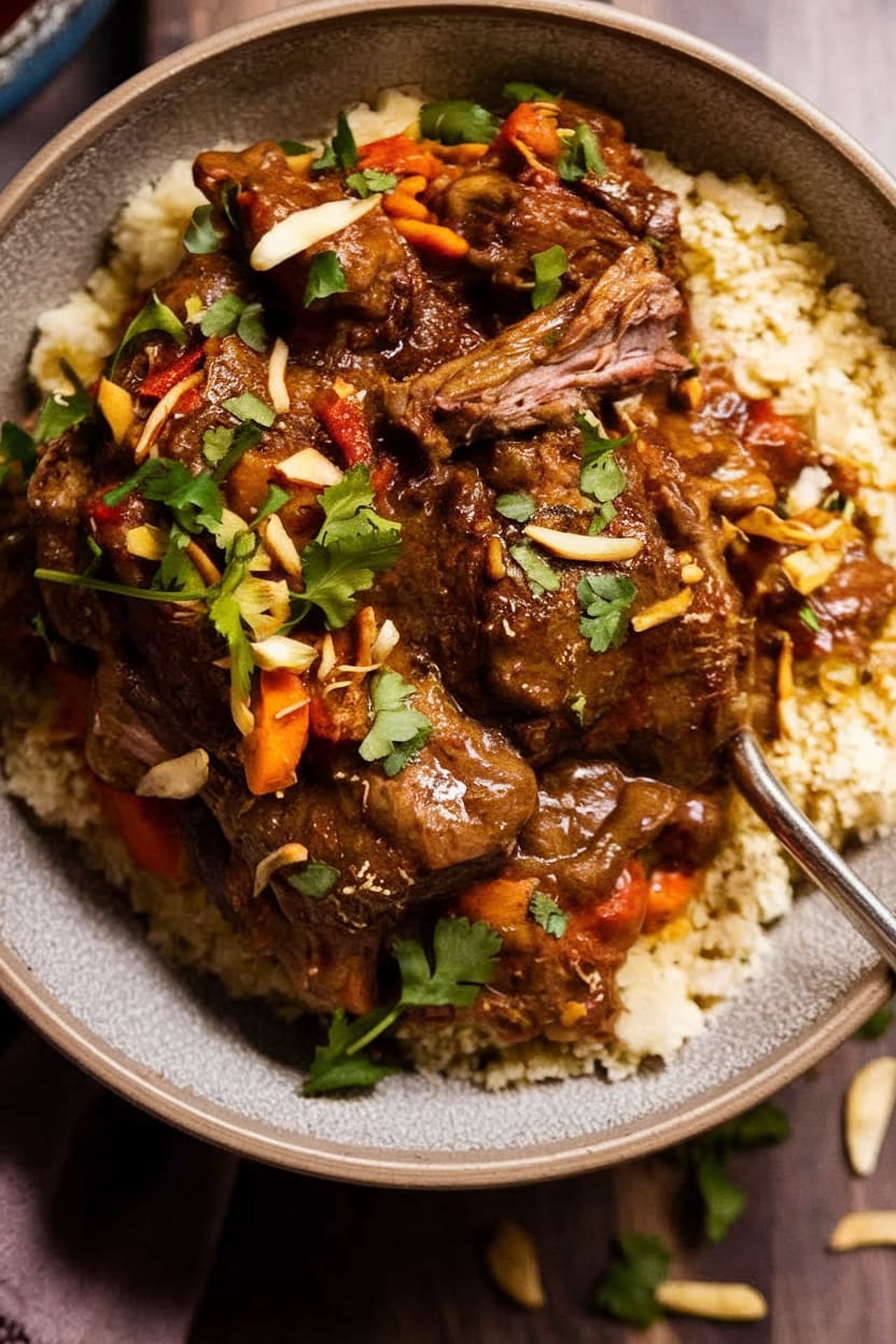 Moroccan Spiced Lamb Tagine