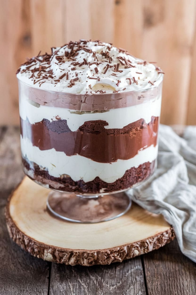 Easy Old-School Chocolate Trifle