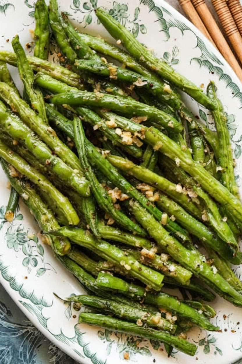 Sautéed Green Beans with Garlic