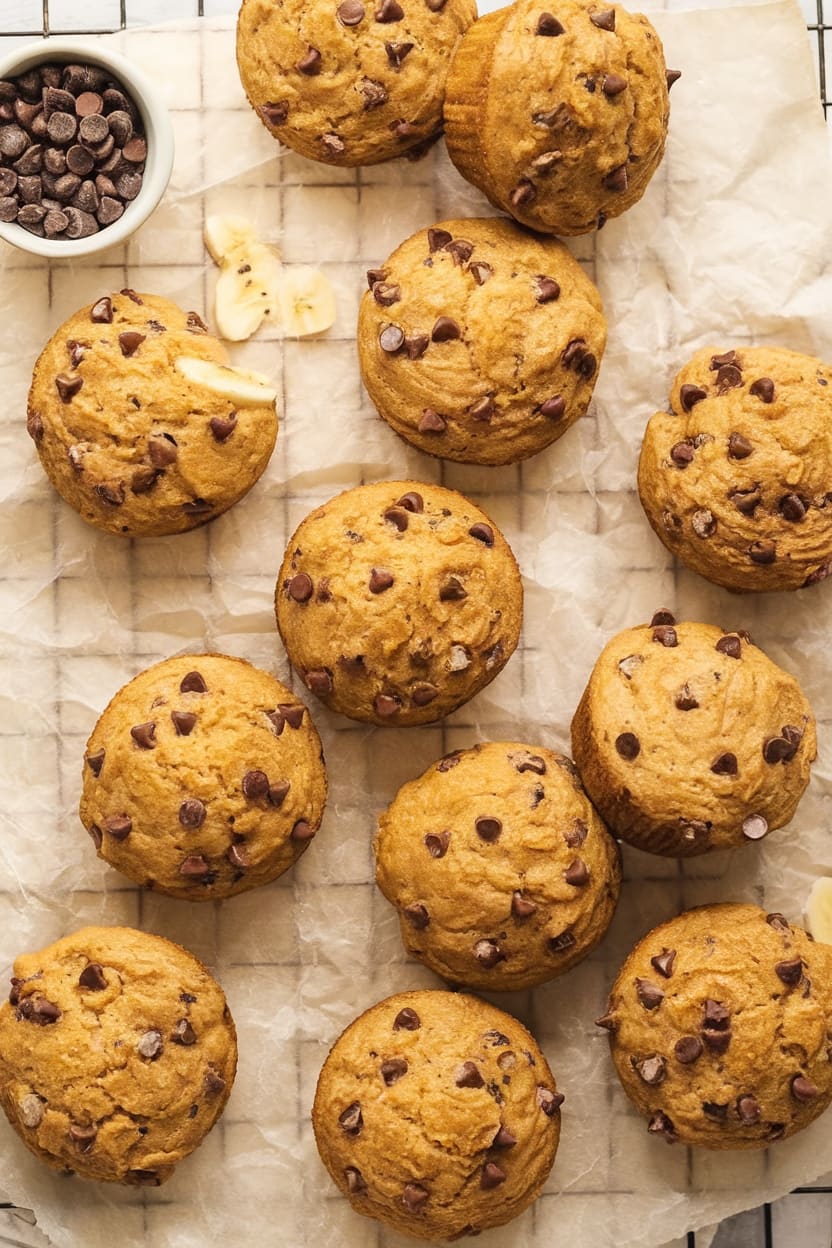 Banana Pancake Muffins