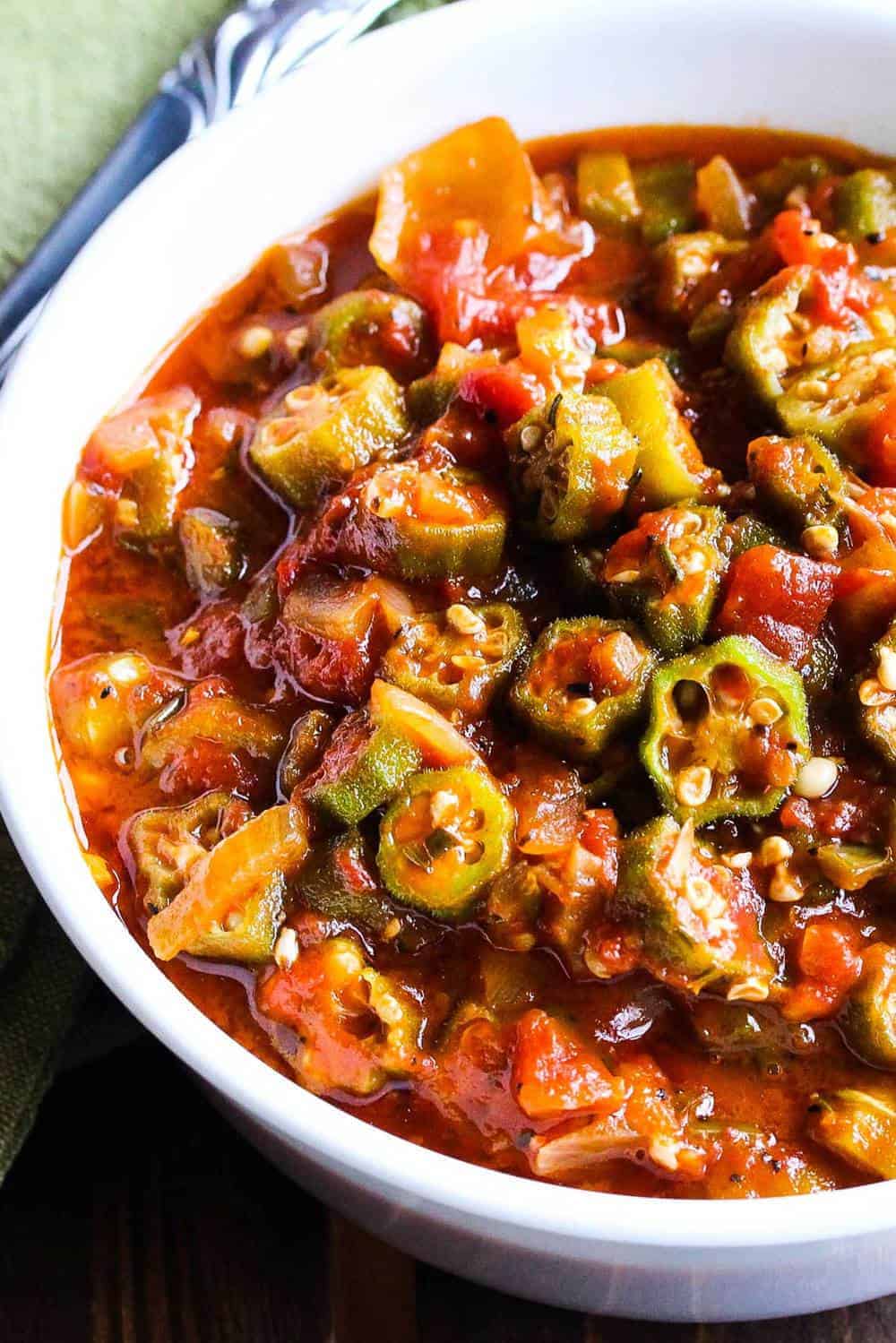 Okra and Tomatoes Recipe
