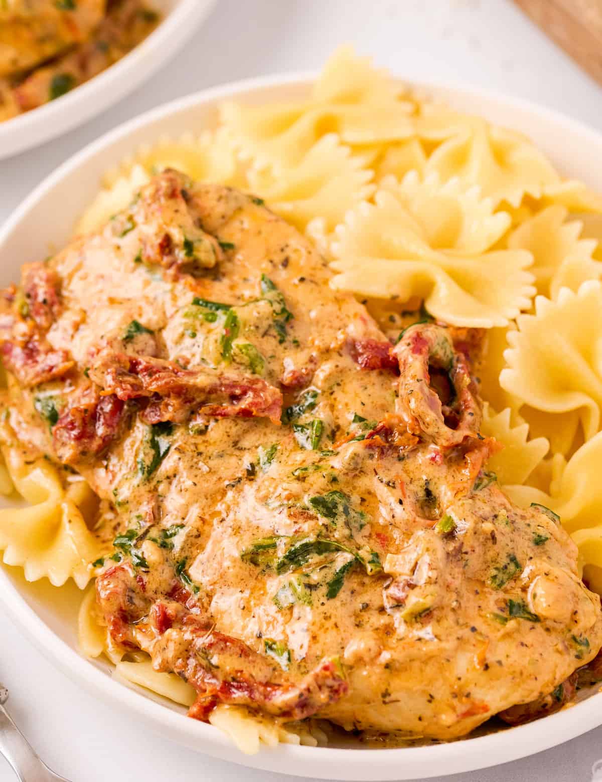 One-Skillet Creamy Tuscan Chicken Recipe