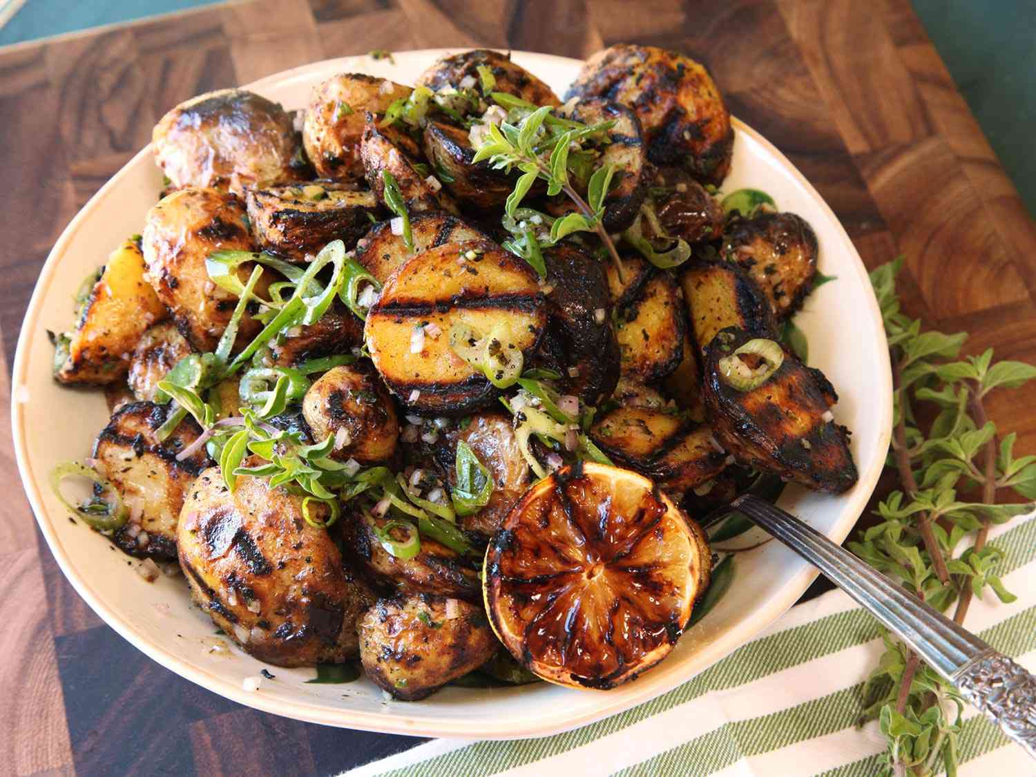 Grilled Potato Salad Recipe