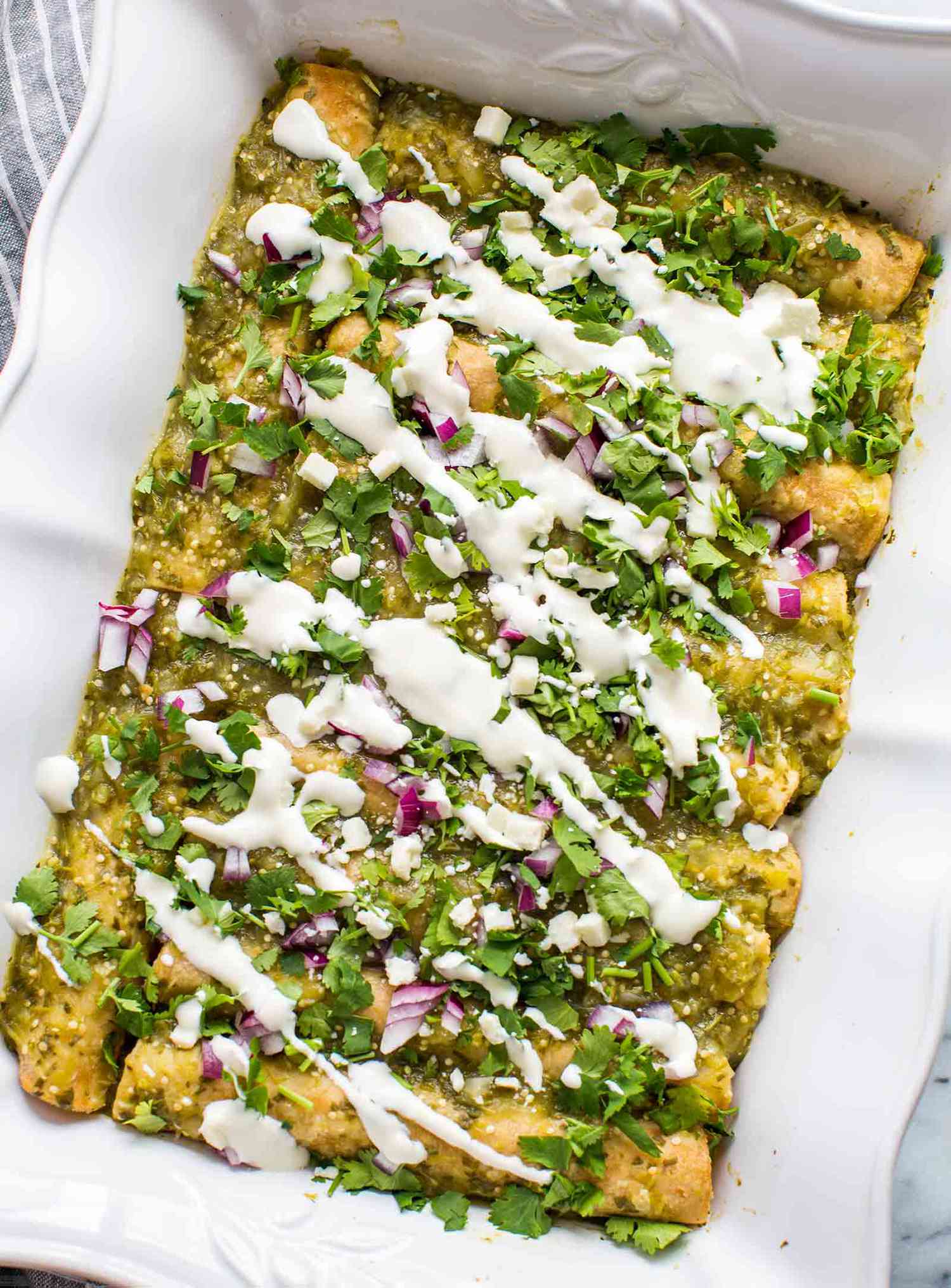 Chicken Enchiladas Verdes