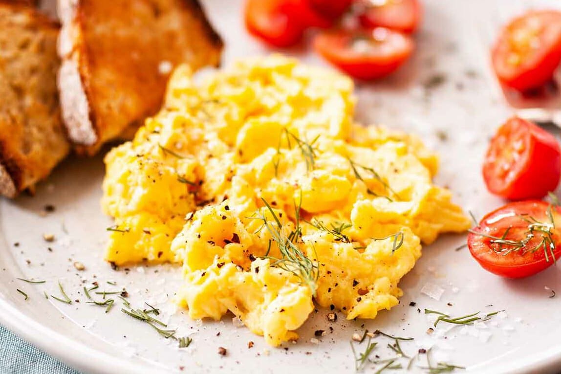 Cheap Scrambled Eggs Recipe