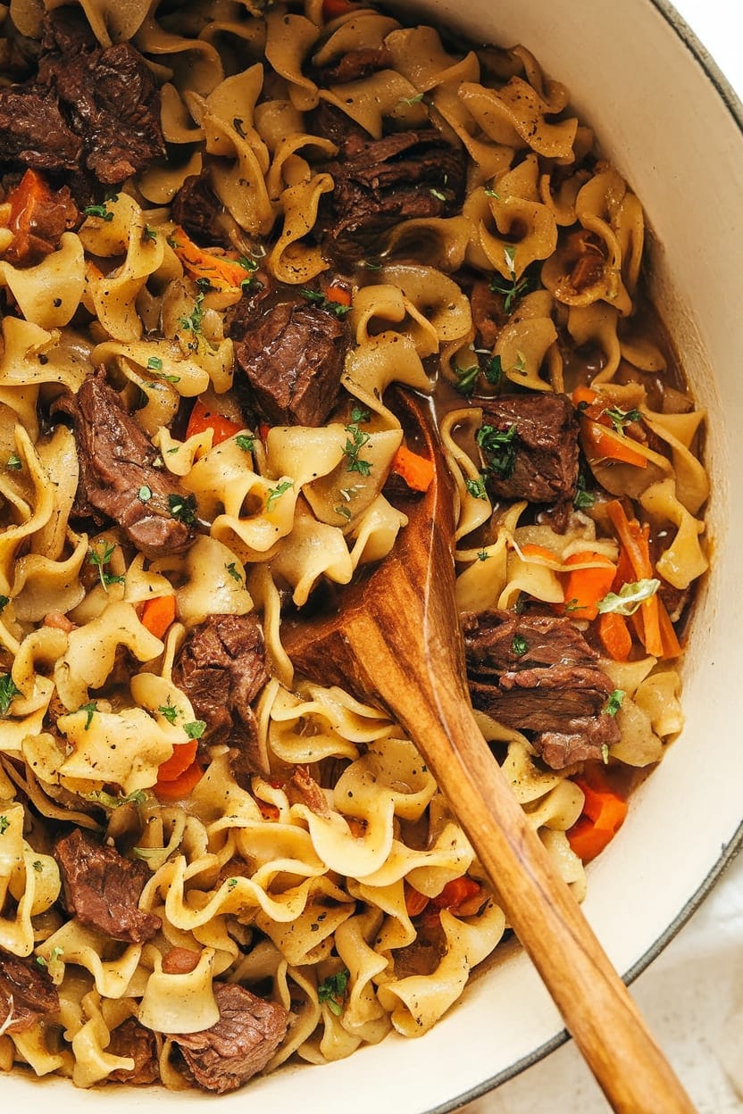 Grandma's Beef and Noodles