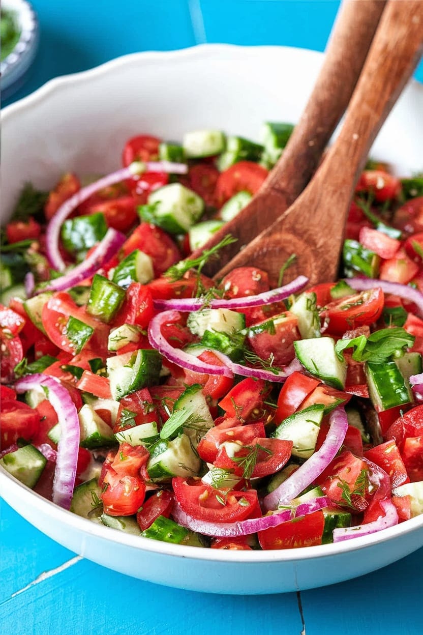 Cucumber Tomato Salad