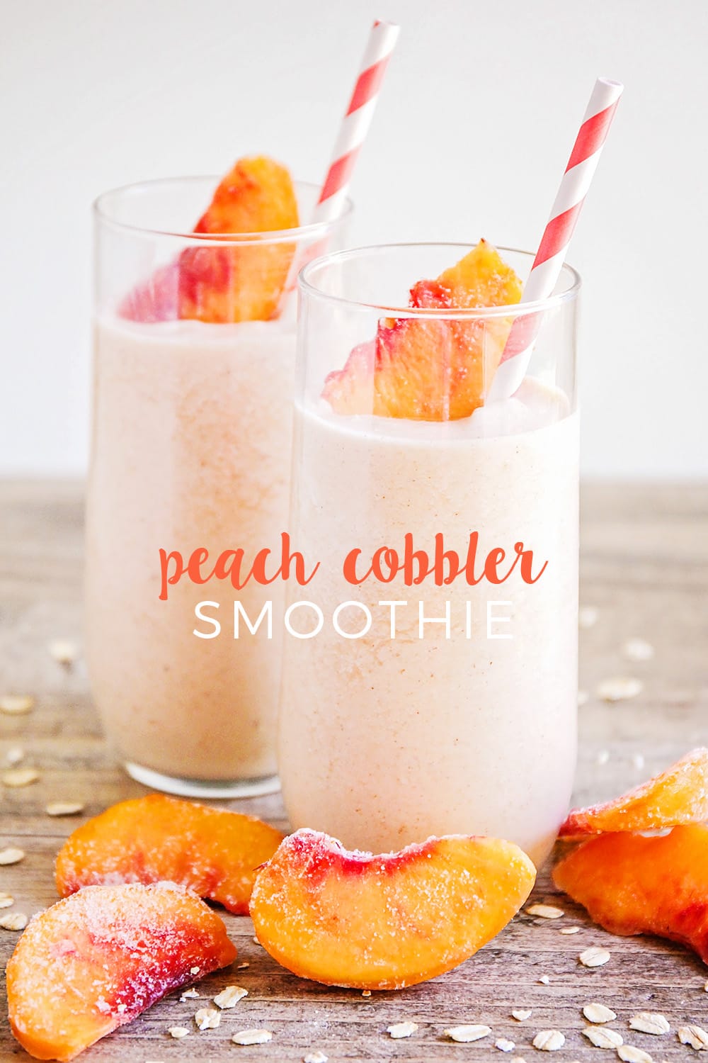 Peach Cobbler Smoothie Recipe