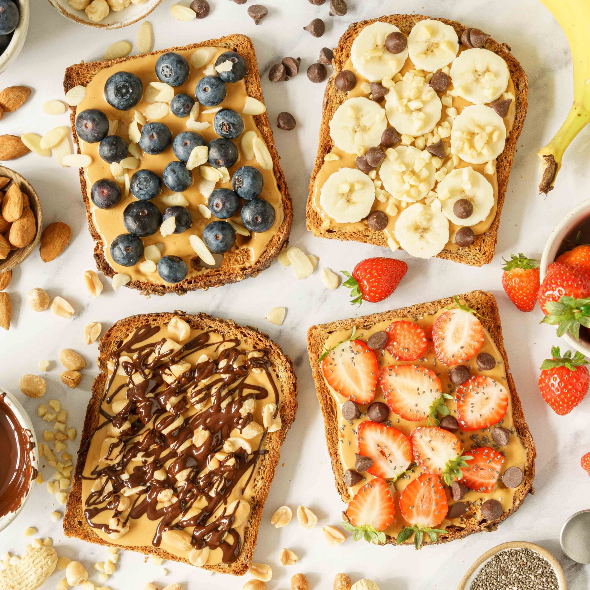 Cheap Toast with Peanut Butter Recipe