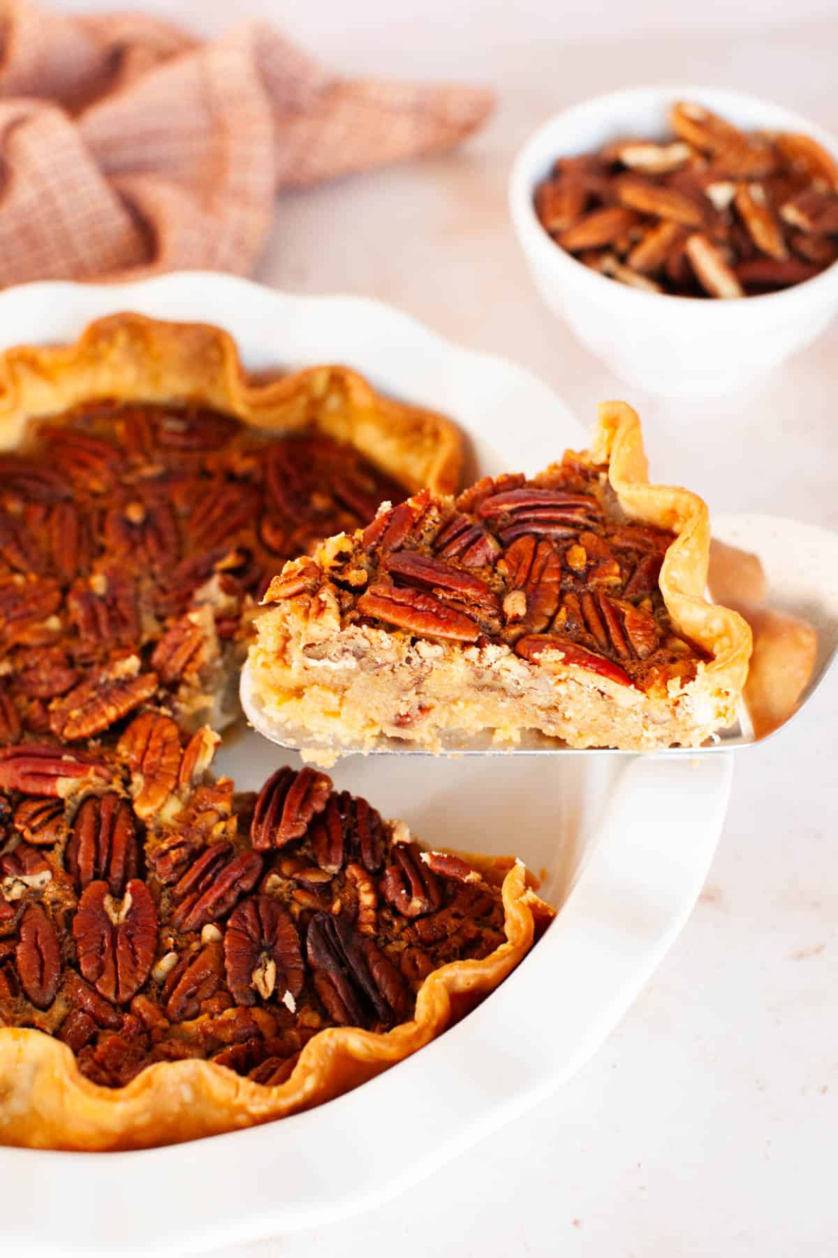 Great Aunt Sarah's Pecan Pie Recipe