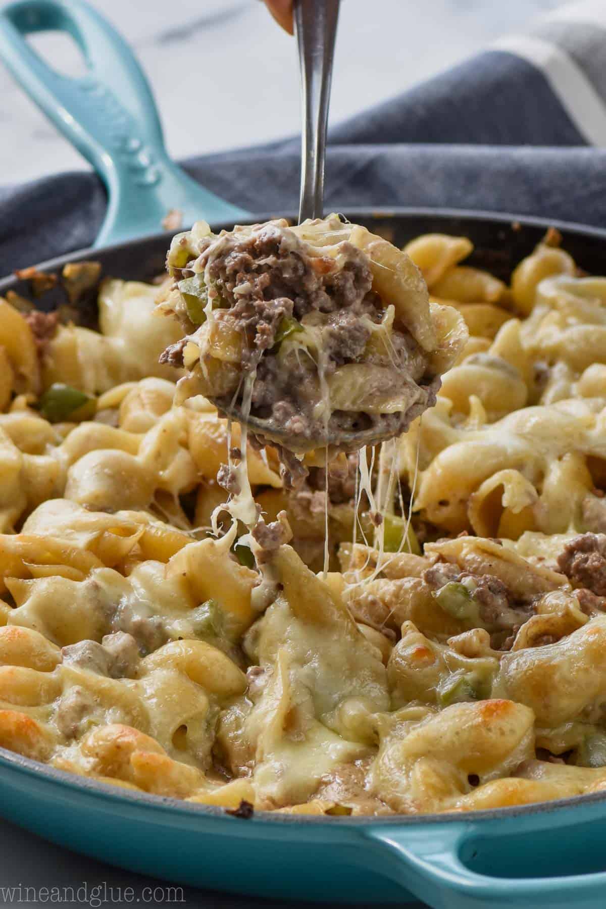 Philly Cheesesteak Casserole Recipe