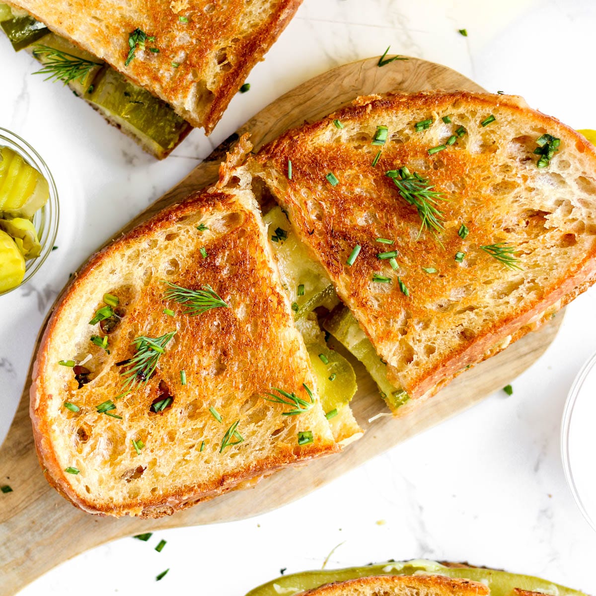 Pickle Grilled Cheese