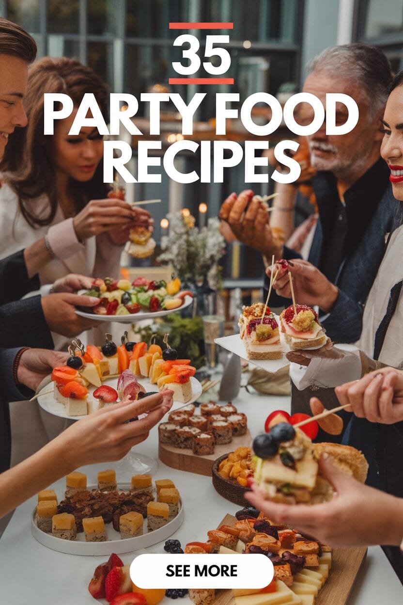35 Party Food Recipes