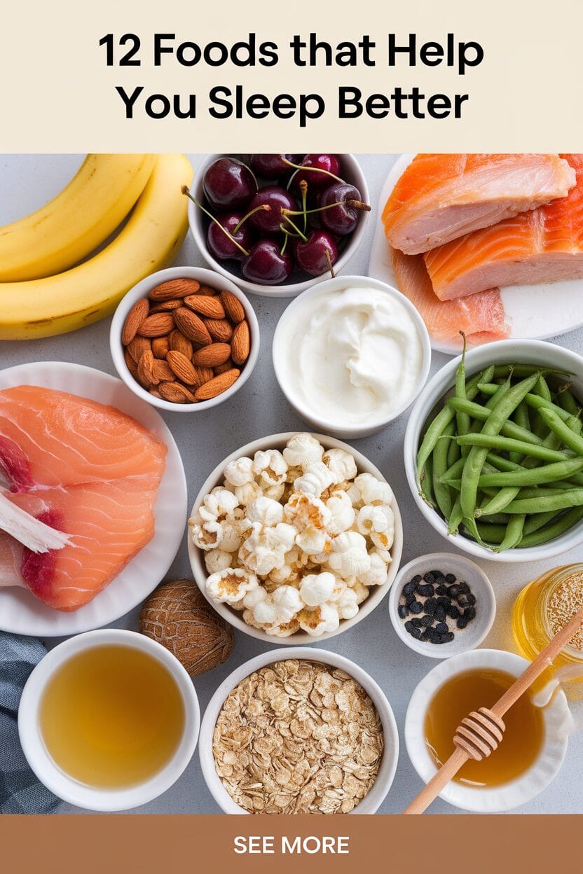 12 Foods That Help You Sleep Better