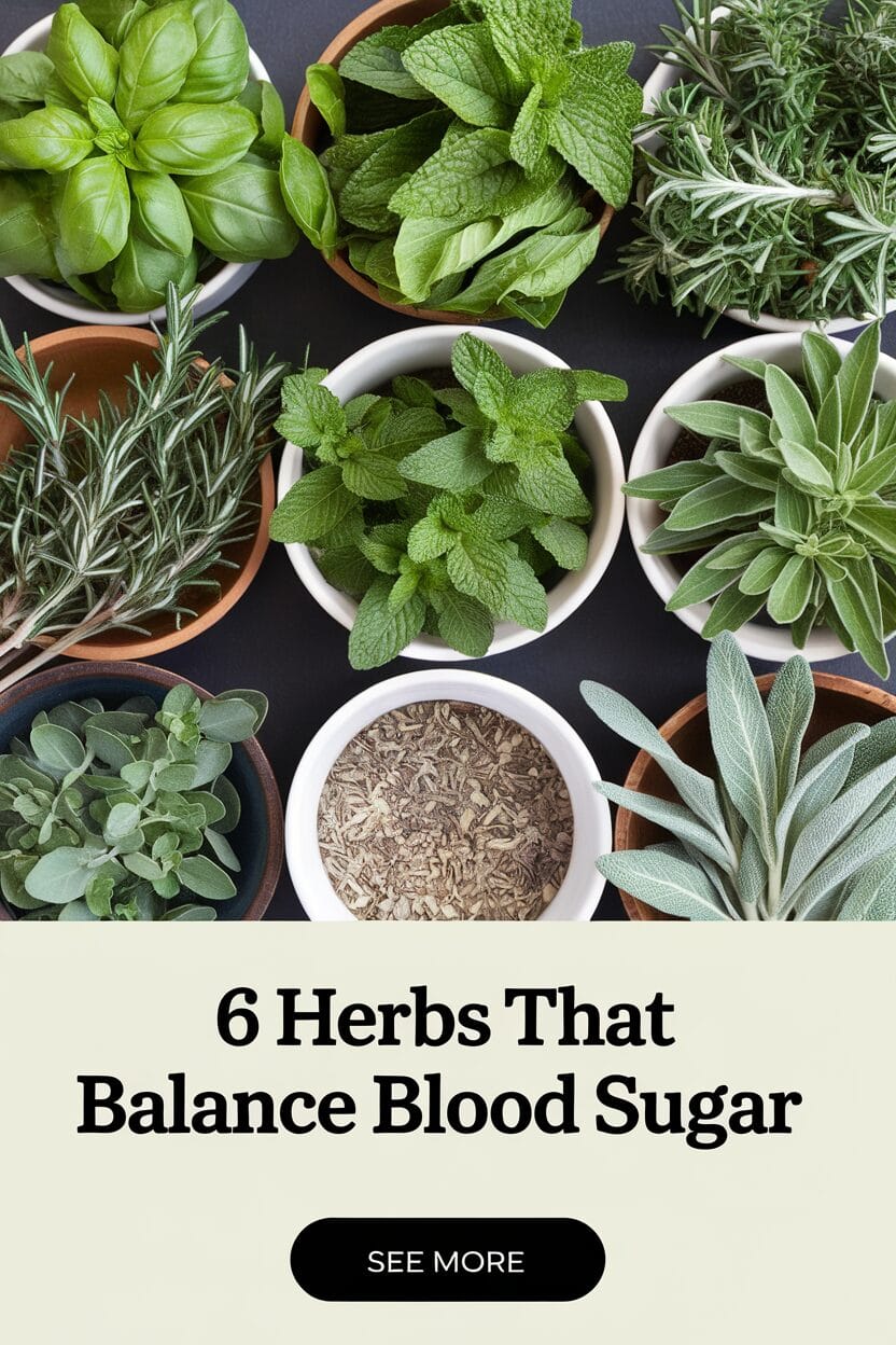6 Herbs That Balance Blood Sugar