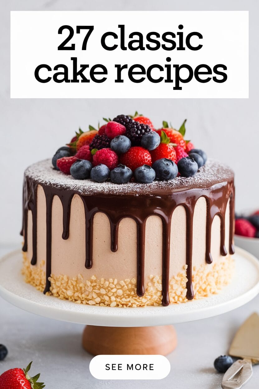 27 Classic Cake Recipes