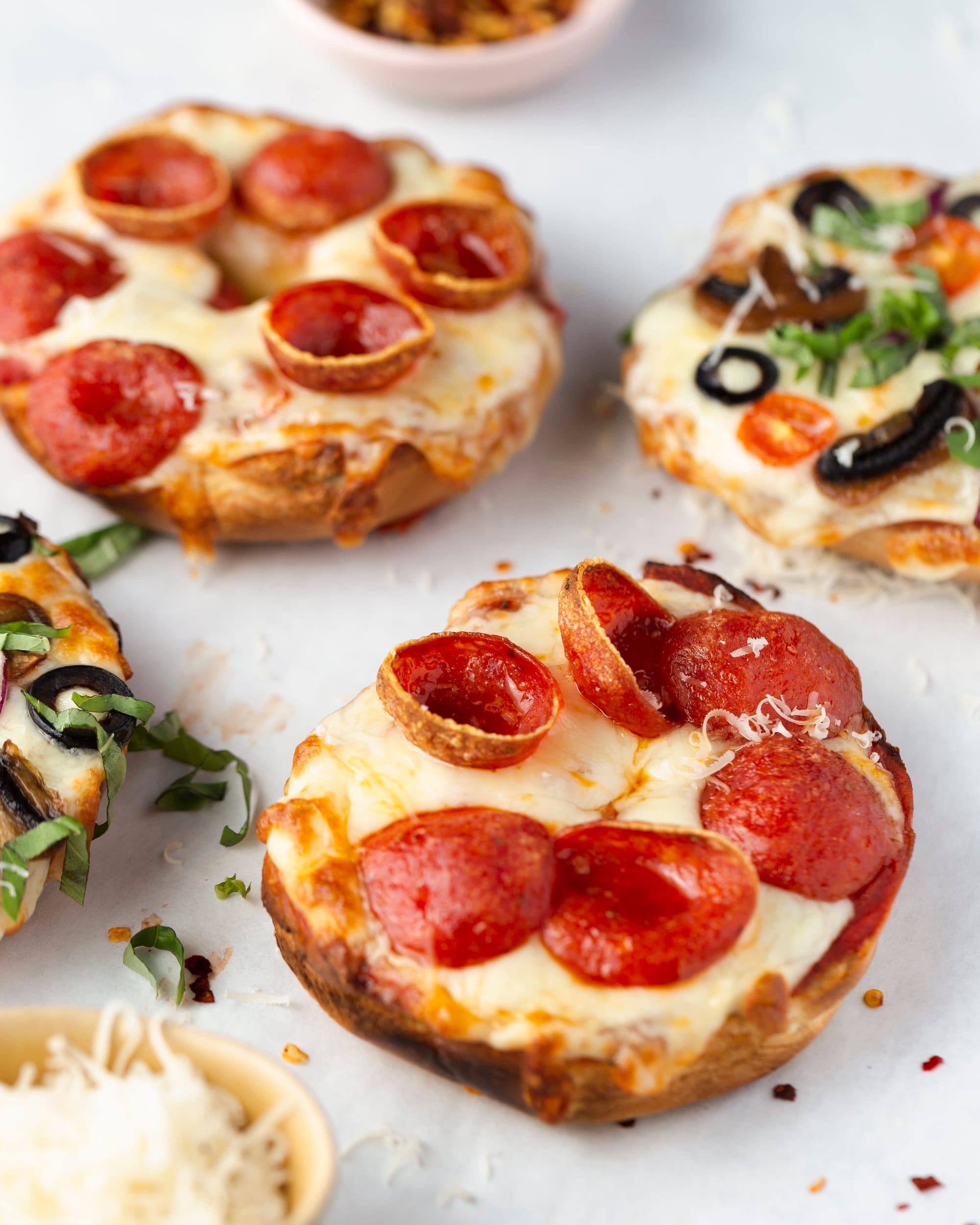Quick Pizza Bagel Bonanza Recipe