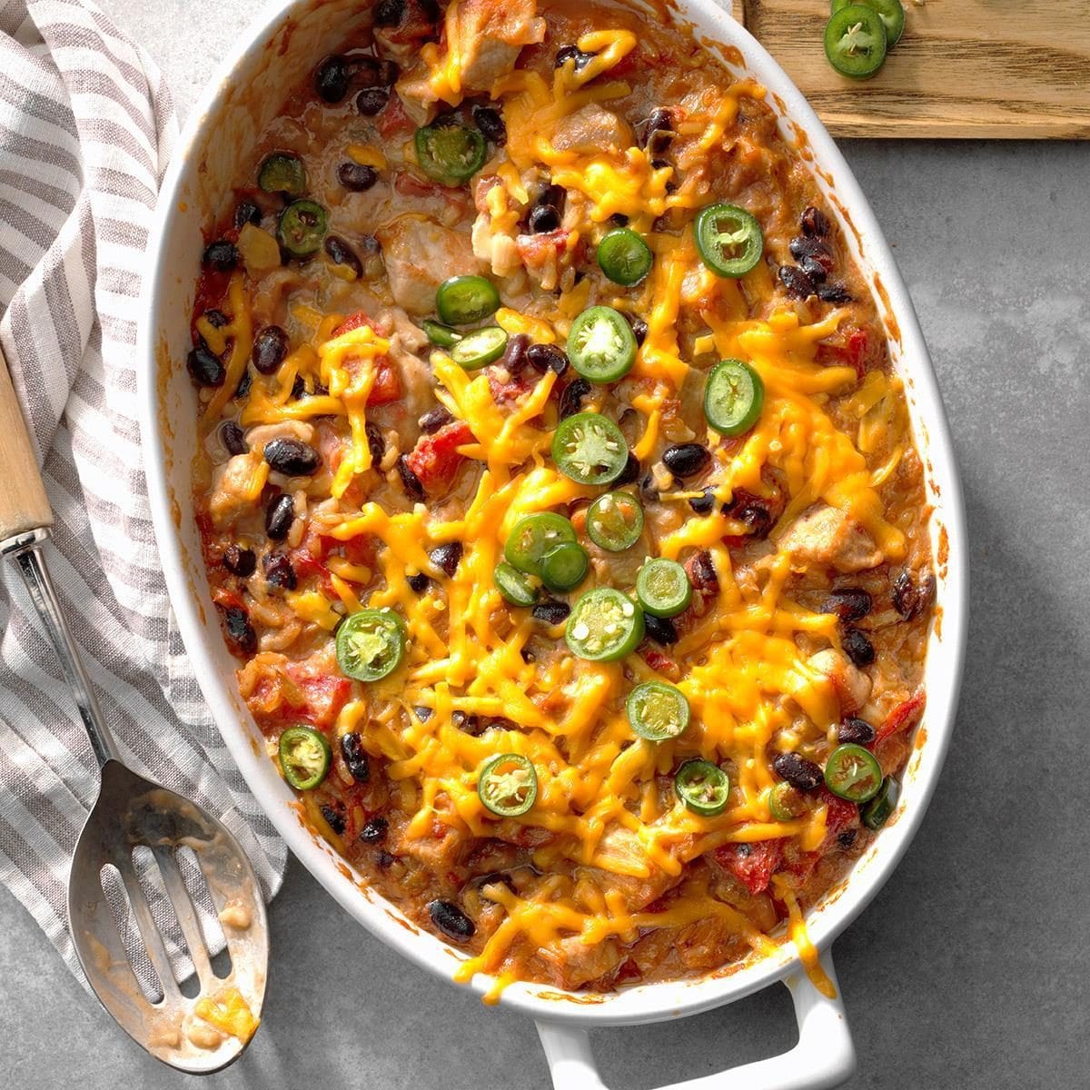 Pork and Green Chile Casserole Recipe