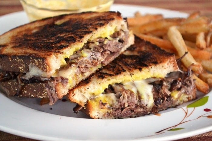 Leftover Pot Roast Grilled Cheese Recipe