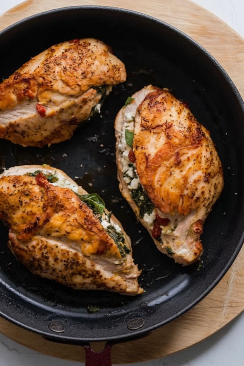 Mediterranean Stuffed Chicken Breast