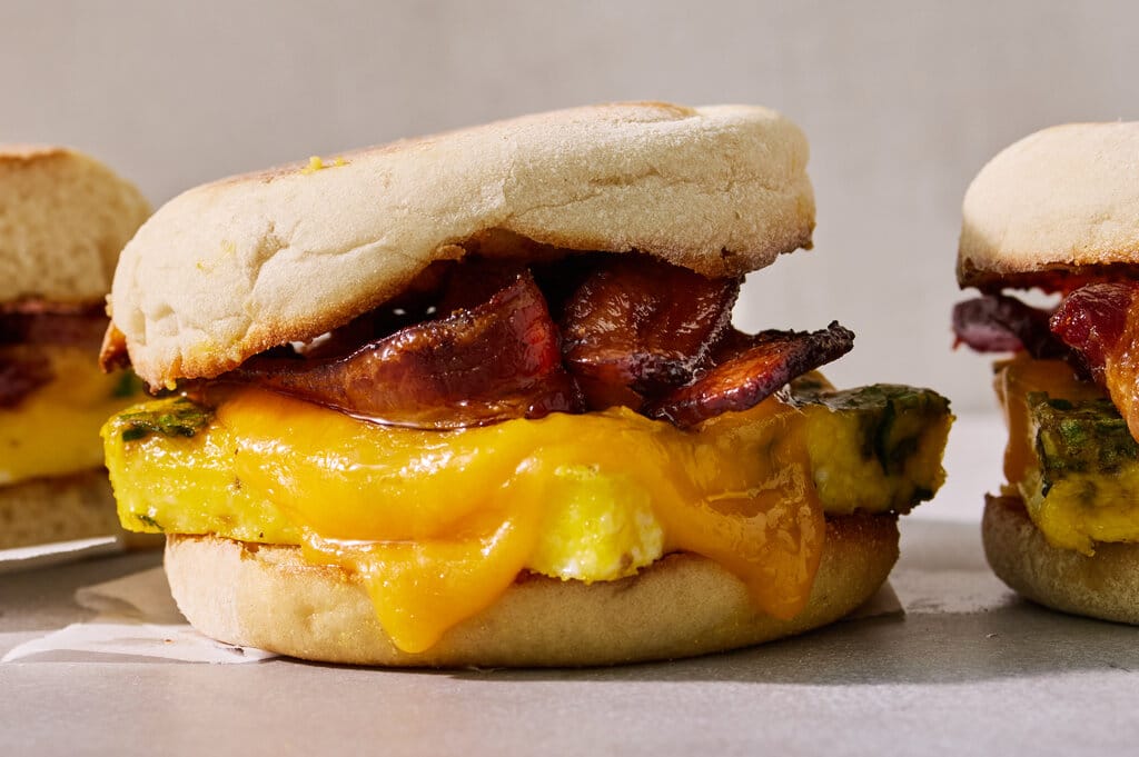 Make-Ahead Breakfast Sandwiches Recipe