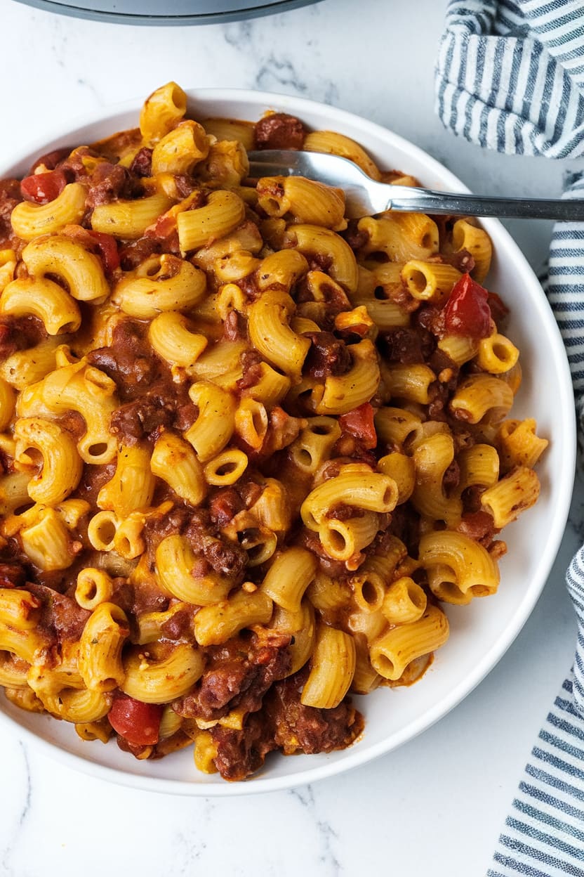 Chili Mac and Cheese