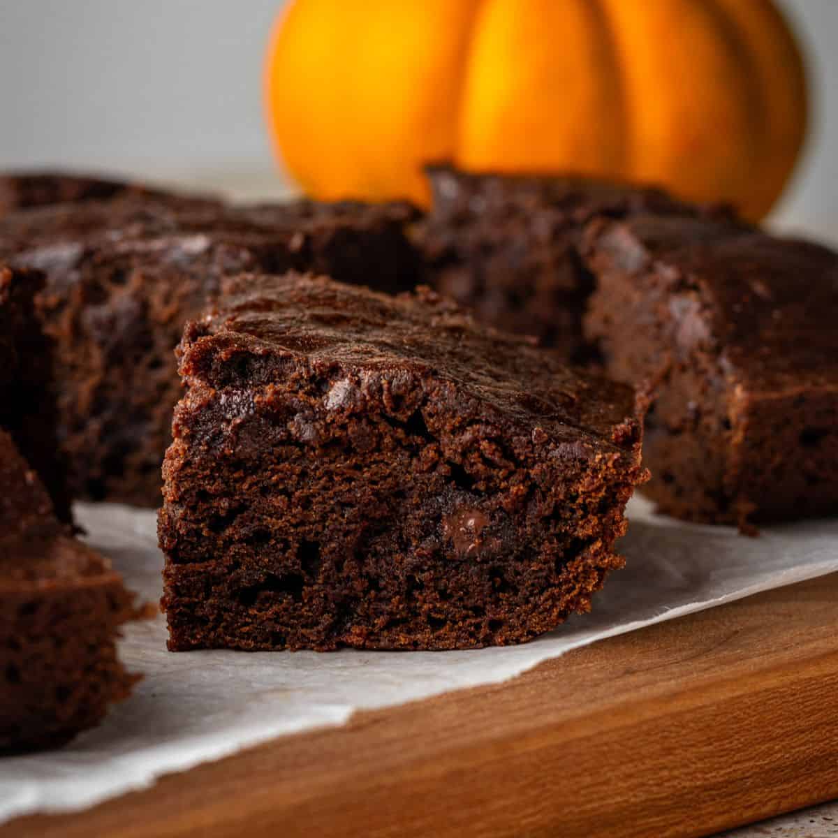 Pumpkin Spice Brownies