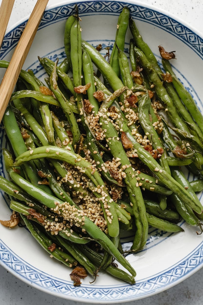 Sautéed Green Beans with Garlic