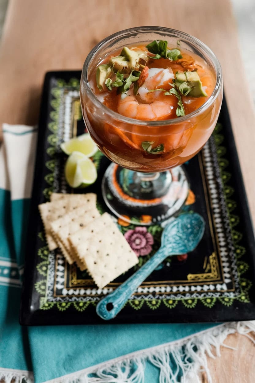 Coctel De Camaron (Mexican Shrimp Cocktail)