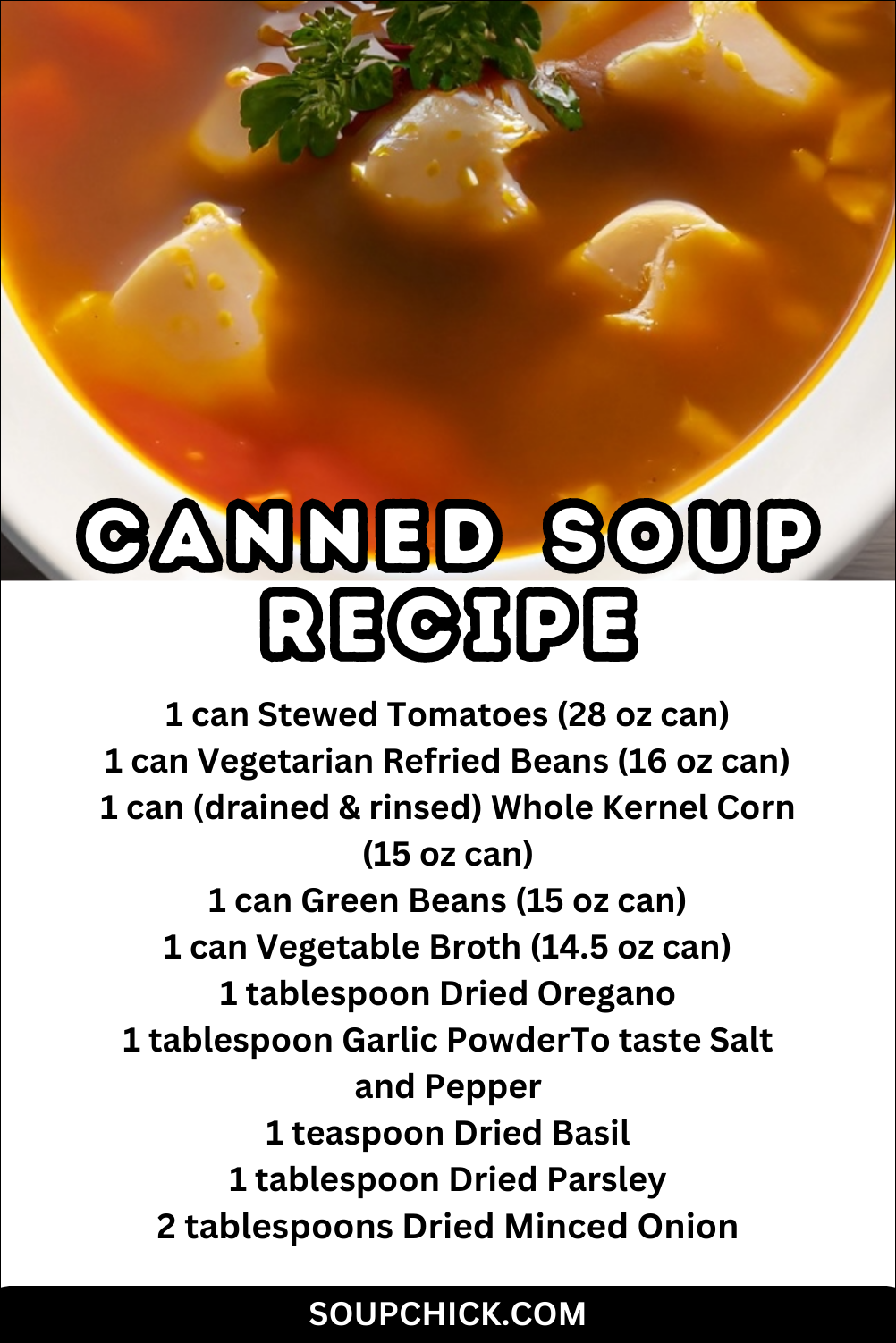 Canned Soup Savior Recipe