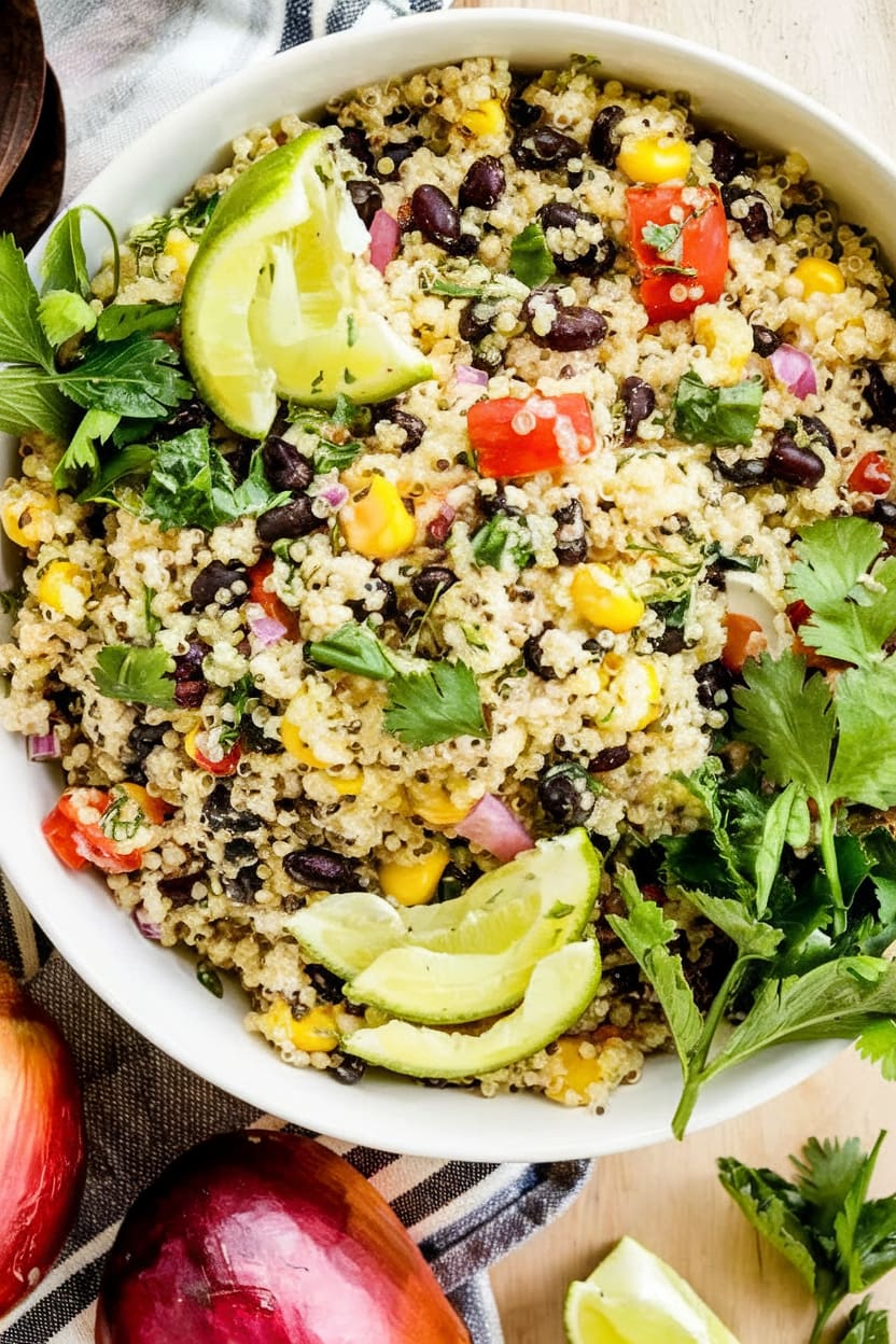 Southwestern Quinoa Salad with Black Beans