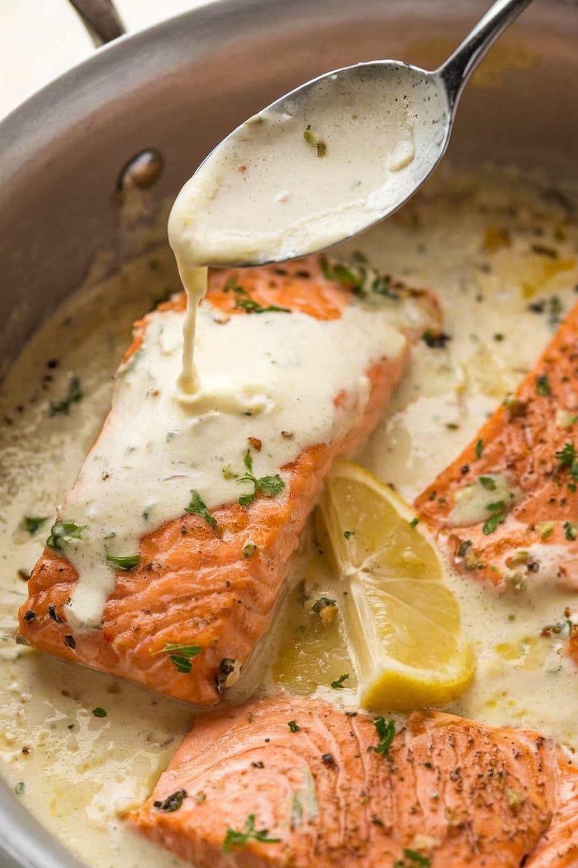 Creamy Lemon Salmon