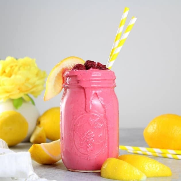 Raspberry Lemon Smoothie Recipe