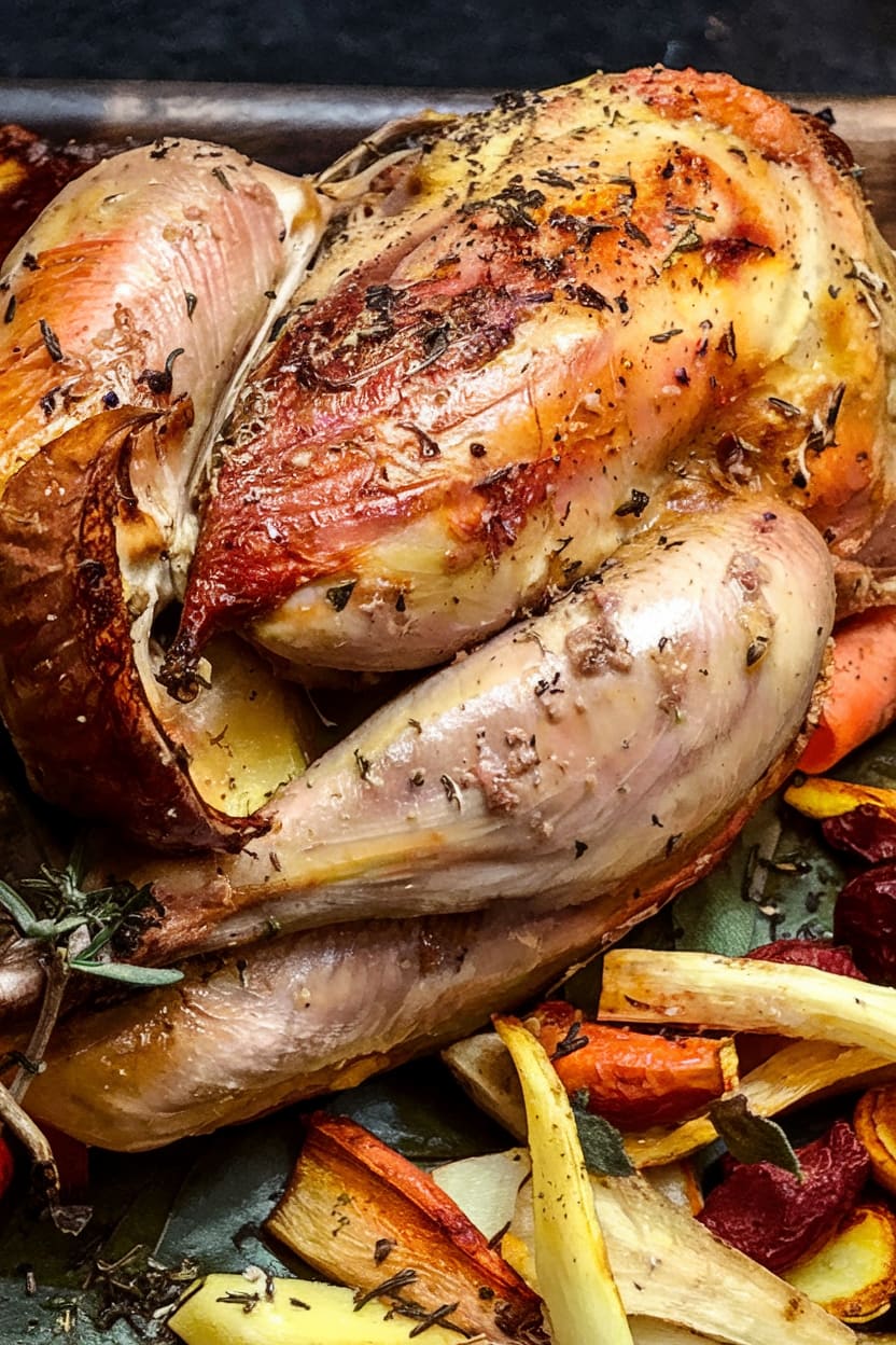 Whole Roasted Pheasant