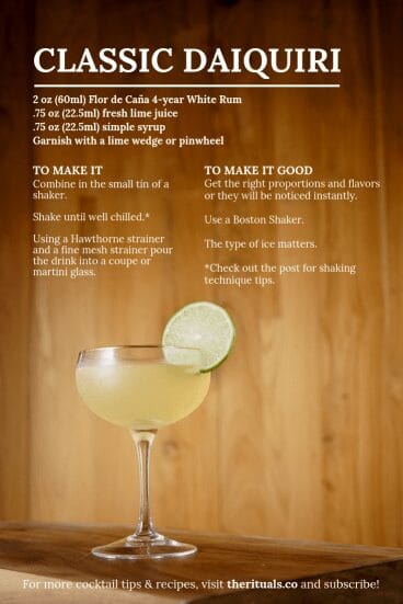 Daiquiri Recipe