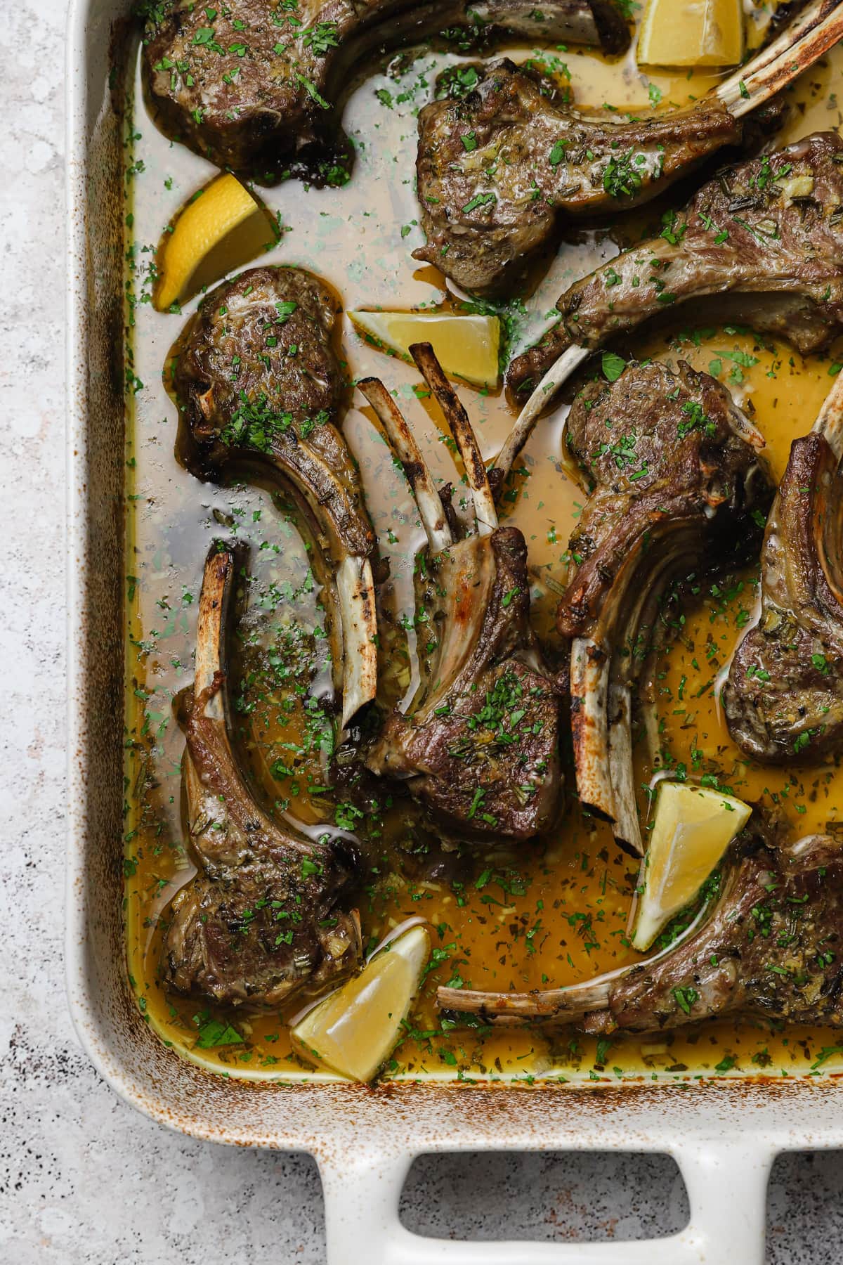 One-Pan Roasted Lamb Chops with Rosemary Recipe