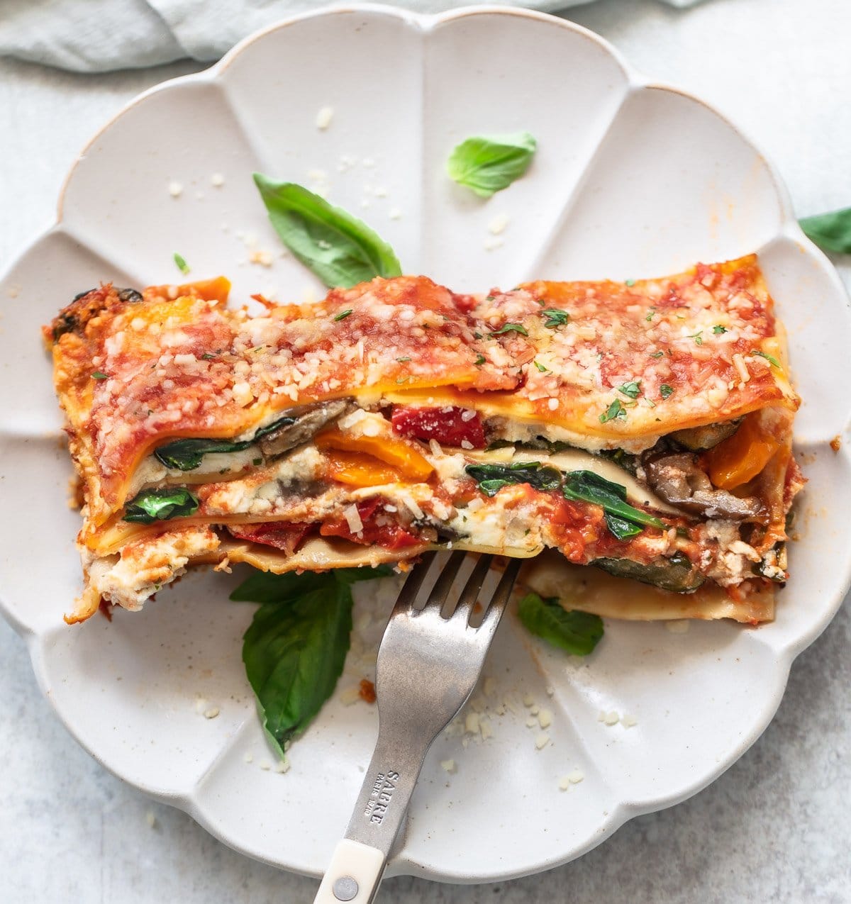 Lasagna with Roasted Vegetables