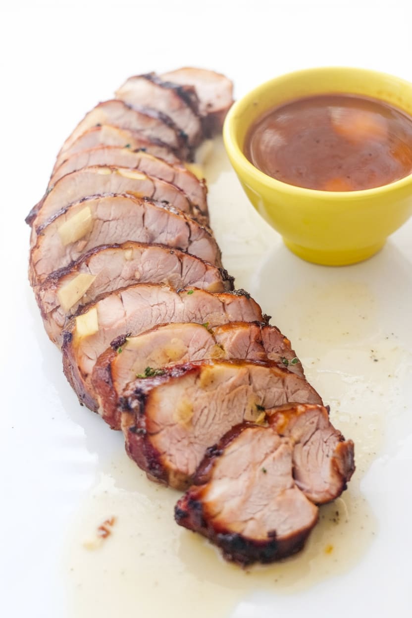 Apple Cider Pork Tenderloin with Easy Pan Sauce