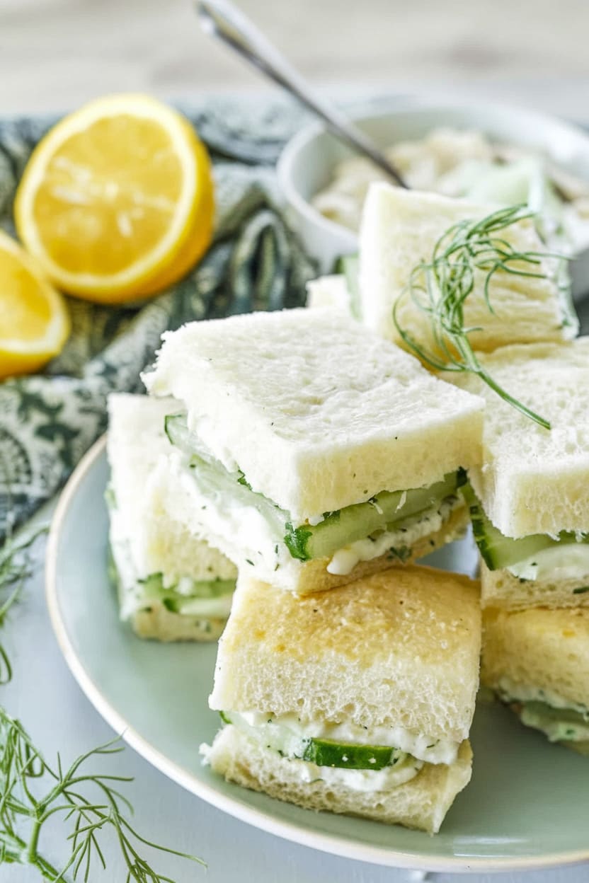 Cucumber Tea Sandwiches