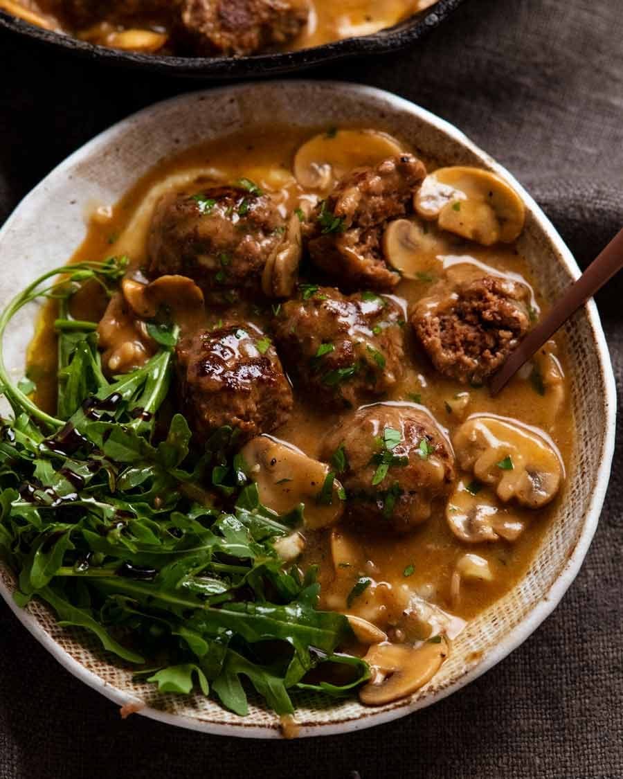 Salisbury Steak Meatballs Recipe