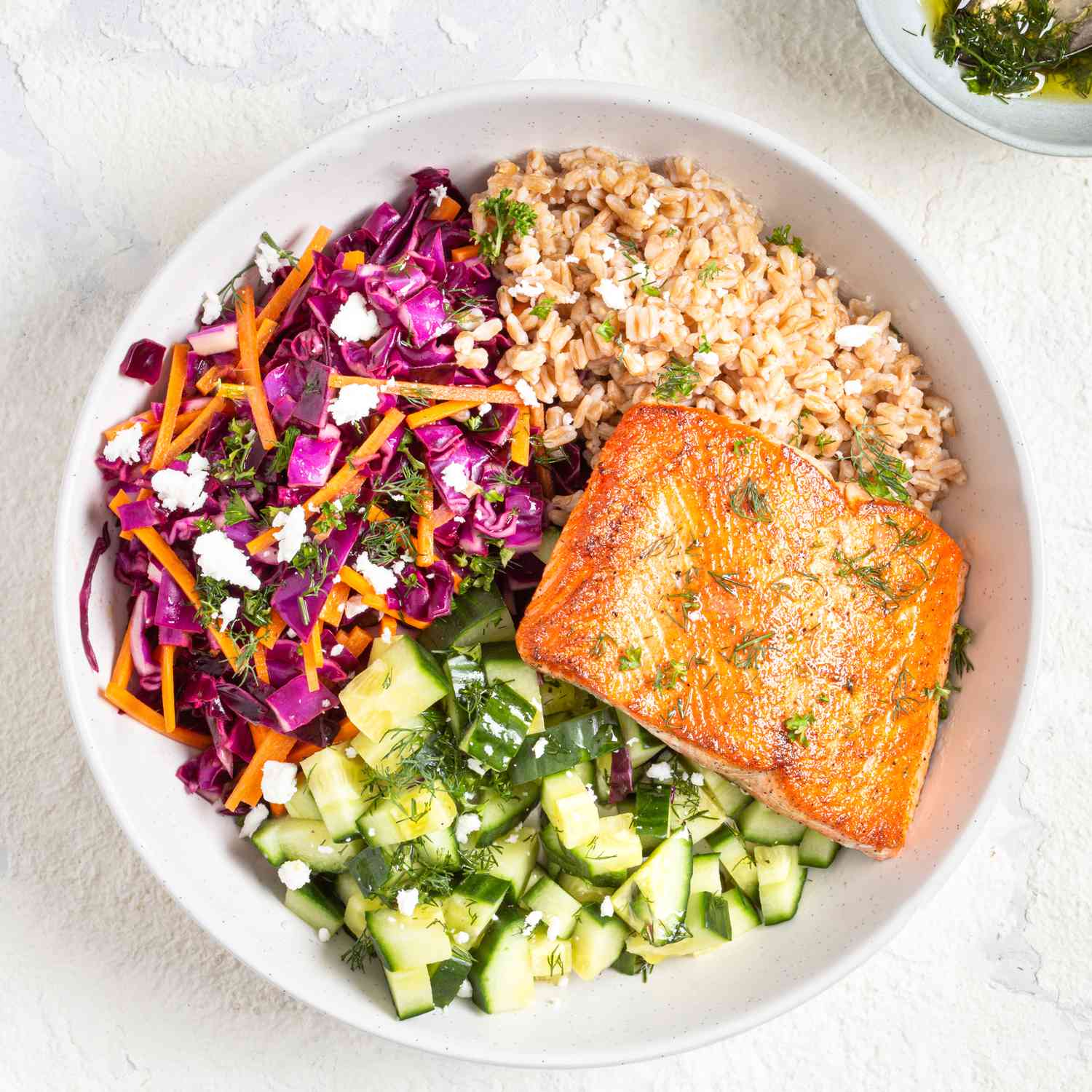 Baked Salmon Power Bowl Recipe