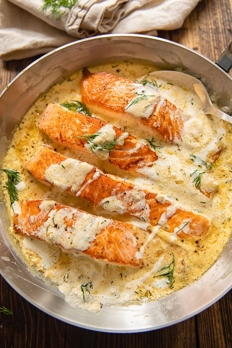 Salmon with Lemon and Dill Recipe