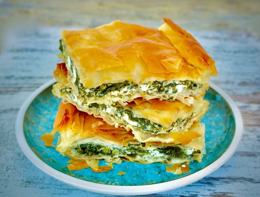 Greek Spinach Pie (Spanakopita) Recipe