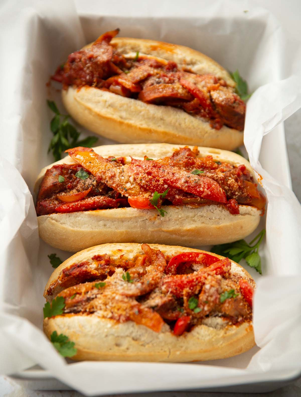 Make-Ahead Sausage and Pepper Sandwiches Recipe